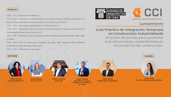 Lanzamiento Guía Práctica de Integración Temprana en Construcción Industrializada